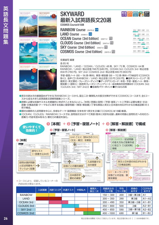 2025年度 桐原書店 高校英語 目録 デジタルカタログ