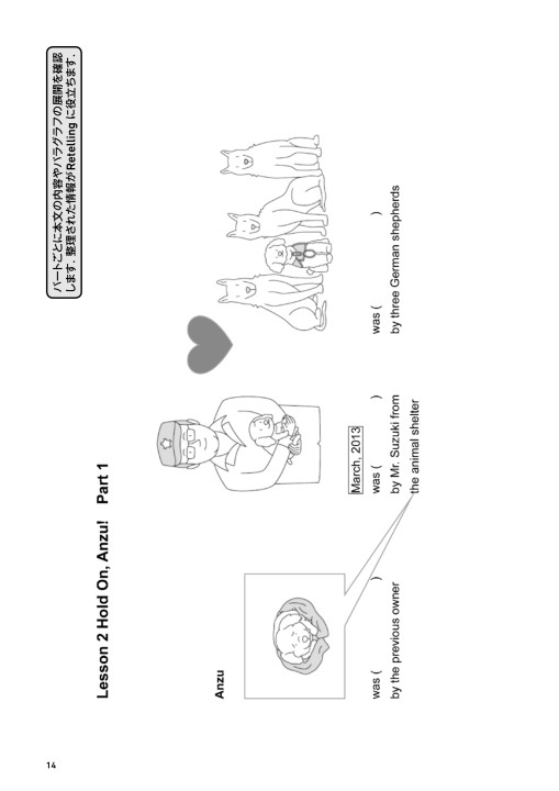 Heartening English Communication I 教師用指導資料 抜粋見本