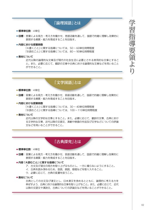 探求 論理国語・文学国語・古典探求 国語教科書のご案内 探求 論理国語・文学国語・古典探求 国語教科書のご案内