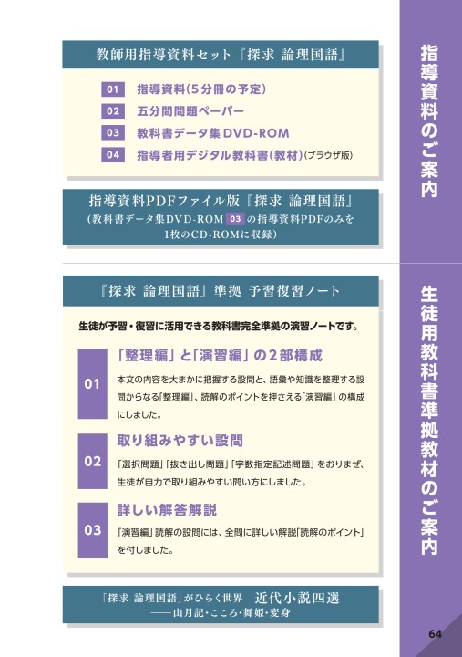 探求　文学国語　準拠　予習復習ノート
桐原書店編集部 編著 Amazon.co.jp: 新課程 探求 文学国語 準拠 予習復習ノート 問題
