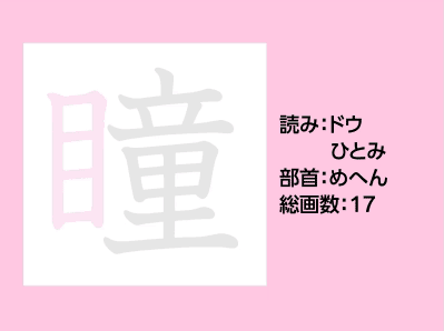 瞳