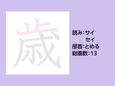 歳