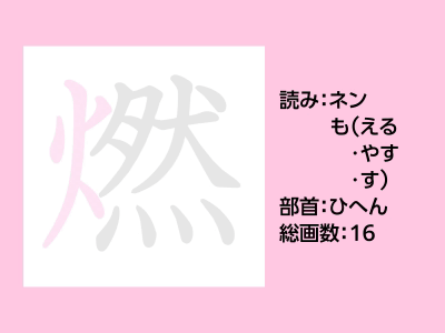 燃